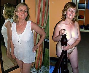 xxx granny dressed undressed images
