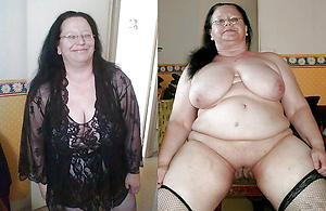 granny dressed undressed porno