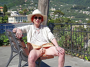 outdoor grannies posing nude