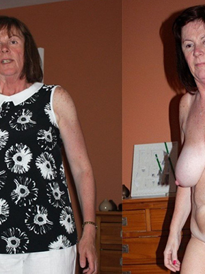 older women dressed undressed nude pussy pics