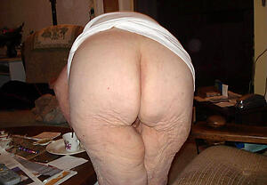 UK big older booty public denude