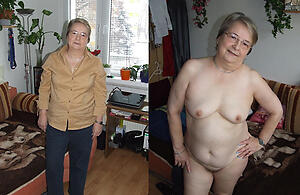 amatuer ancient woman dressed unconcealed public nude