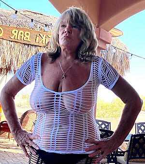 photoshooting with Swedish granny big tit