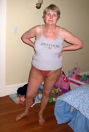 pic nearly hot aged grannies hither pantyhose