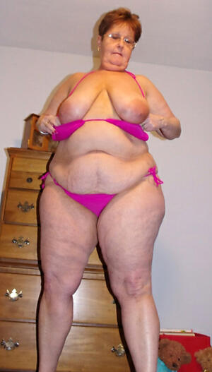 chubby old granny homemade gash