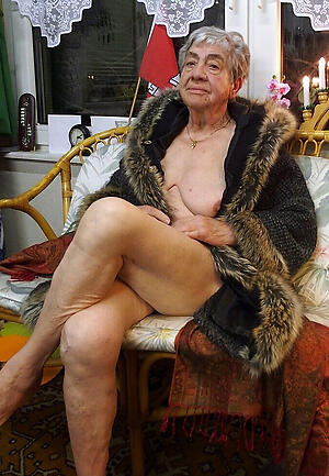 70 domain old granny poses undress
