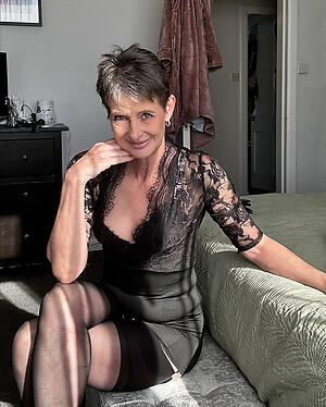 low-spirited cougar granny act out absent